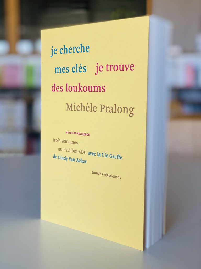 Vernissage du livre autour de Cindy Van Acker — ma 11 mars 1